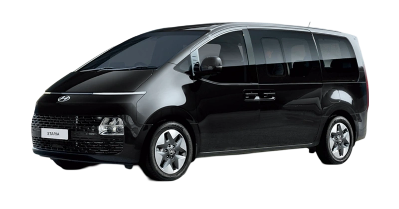 Hyundai Staria H1 for a Makkah to Jeddah airport taxi